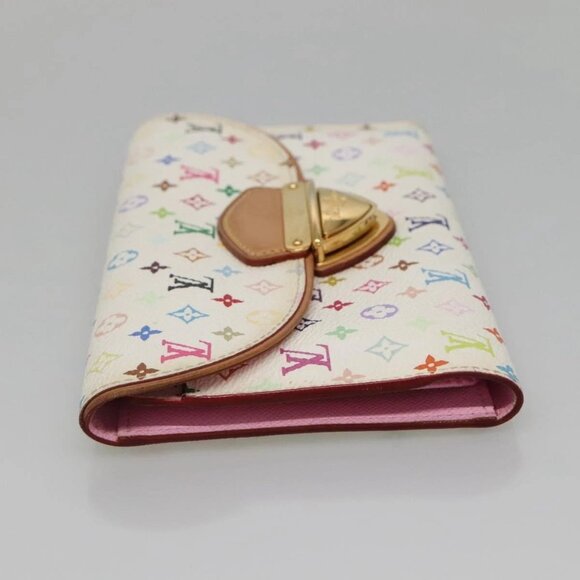 LOUIS VUITTON Multicolor Portefeuille Eugenie Wallet White M60053 LV Auth 142358 - Picture 6 of 16